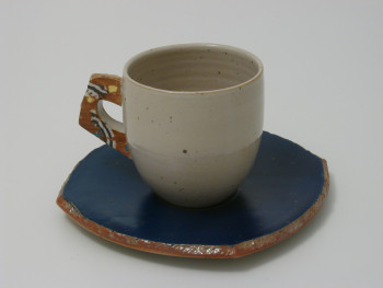Keramik: Tasse "Trinkstein"