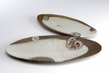 Keramik: ovale Platten