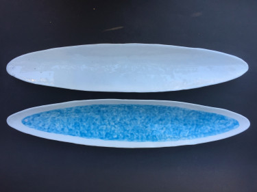 Porzellanschale oval